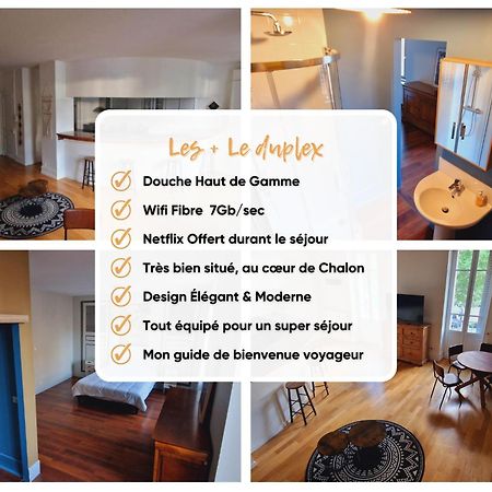 Le Duplex Lägenhet Chalon-sur-Saône Exteriör bild